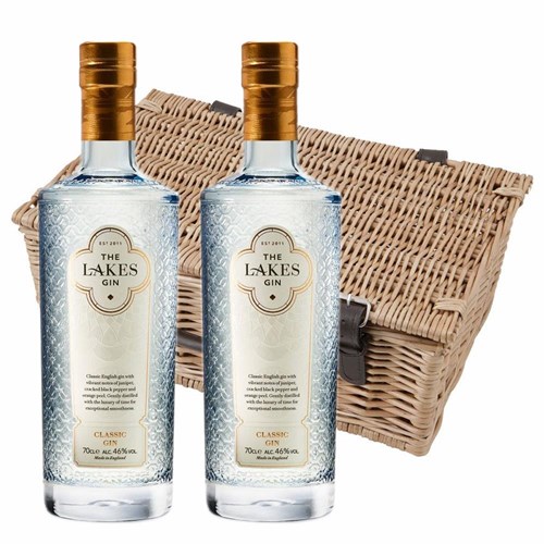 The Lakes Gin 70cl Twin Hamper (2x70cl)
